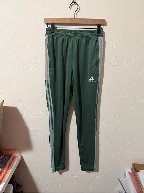 adidas Other - Adidas Men’s Green Track Pants with Side Stripes